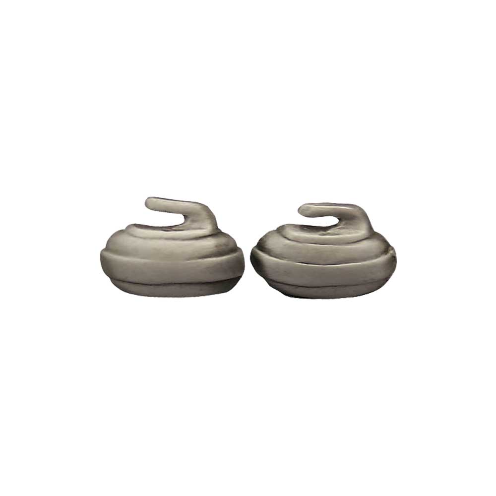 Curling Rock Stud Earrings